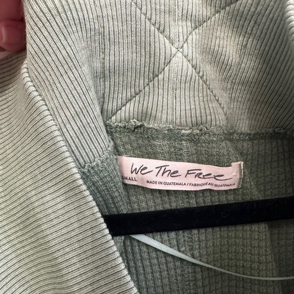 Free People WE THE FREE Women's Close To You Waffle Knit Top NWOT - Picture 7 of 7